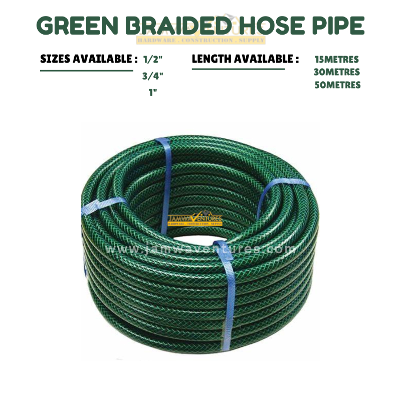 GREEN BRAIDED HOSE PIPES for sale in Kenya